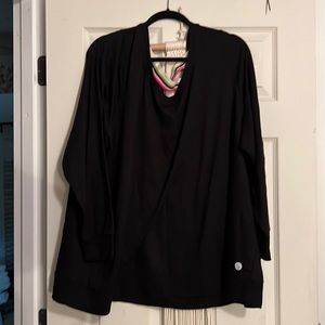 Torrid size 5 athletic shirt with open back